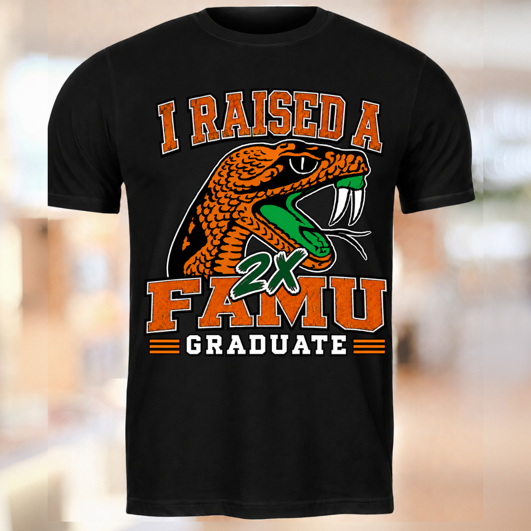 Proud Parent of a 2X FAMU Graduate Shirt