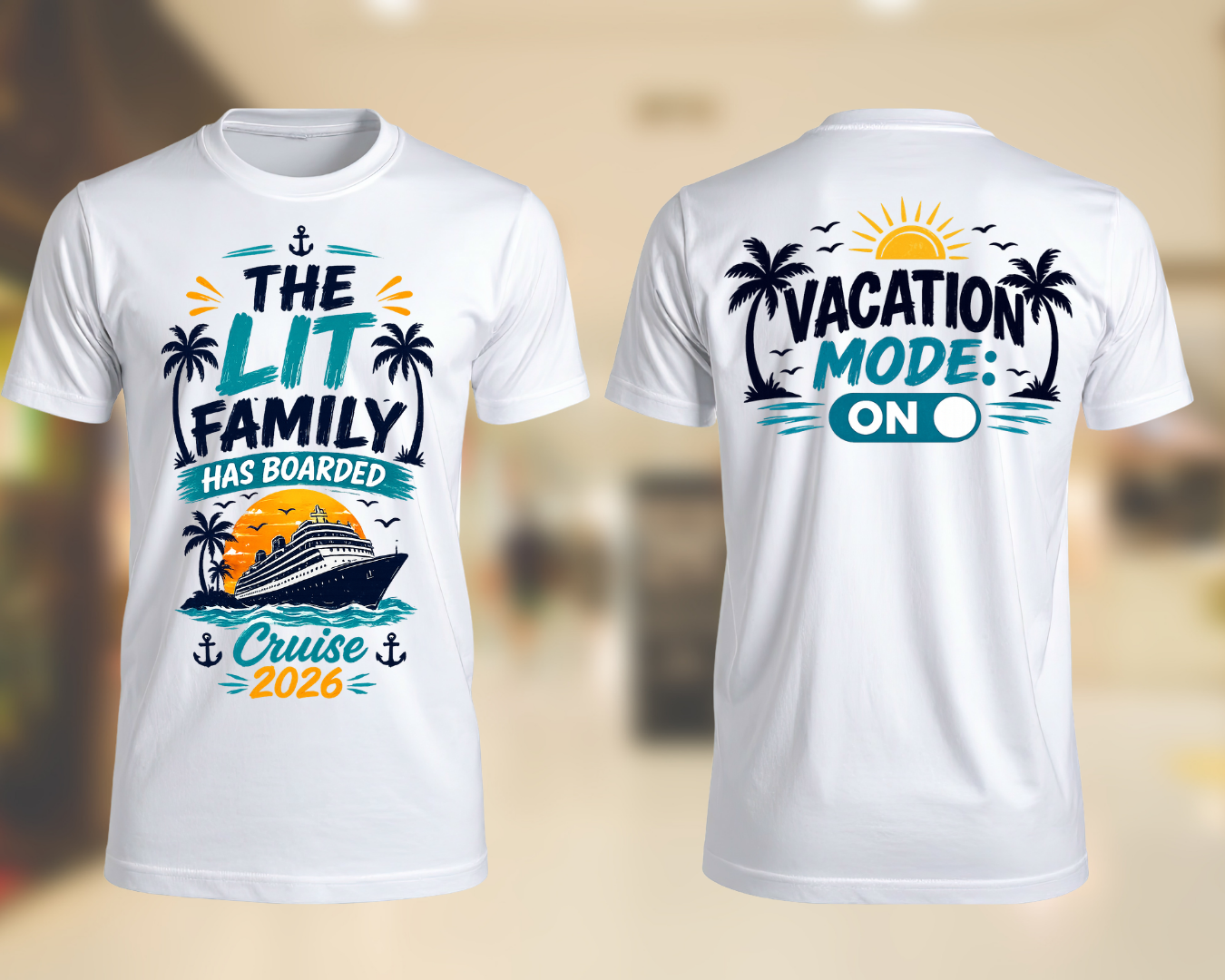 The Lit Family Has Boarded – Cruise 2026 Tee