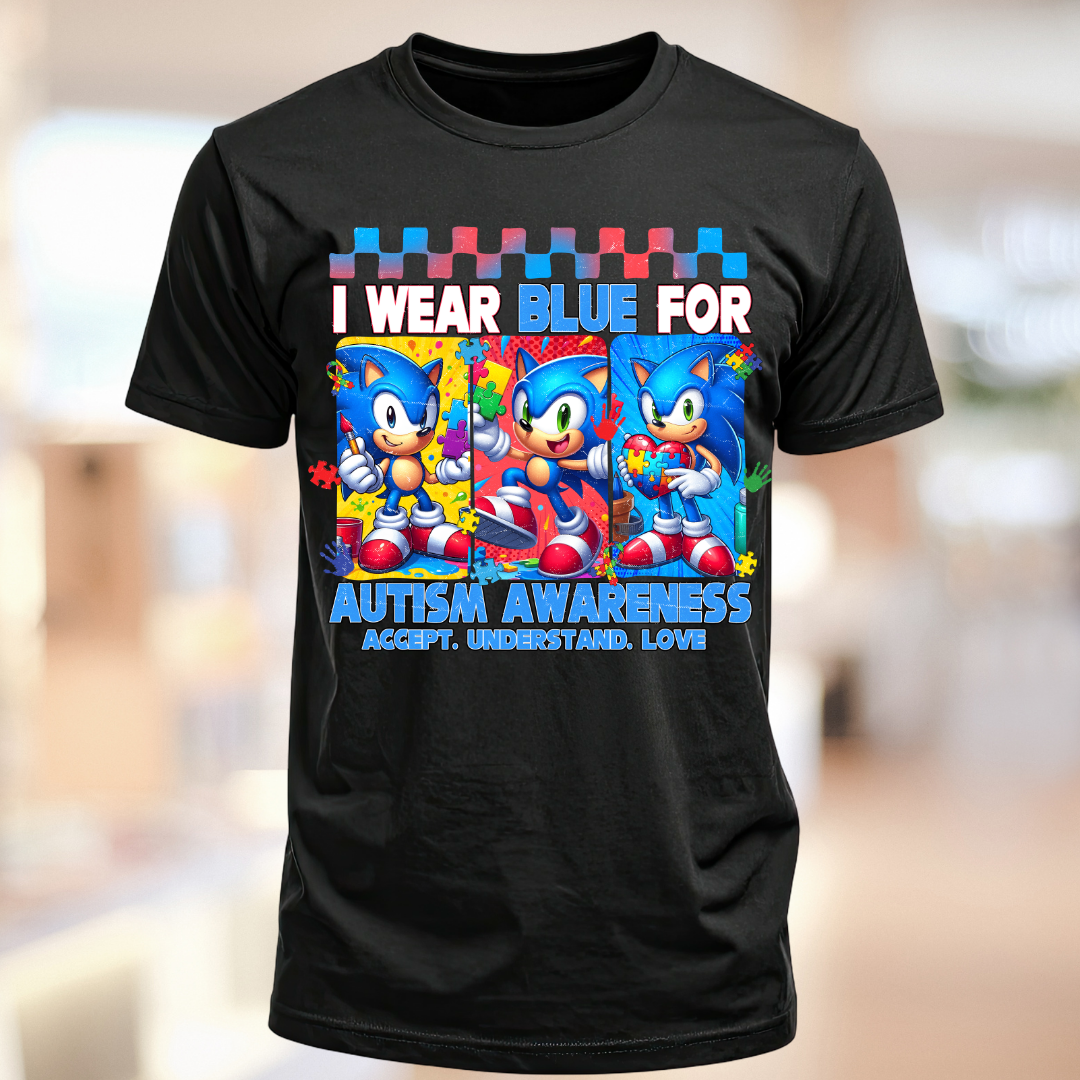 Wear Blue. Spread Love Tee