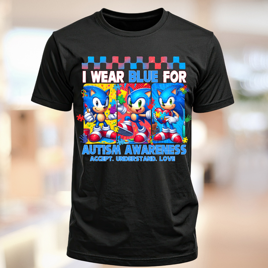 Wear Blue. Spread Love Tee