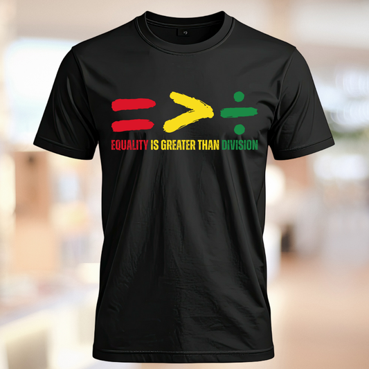 Equality Is Greater Than Division