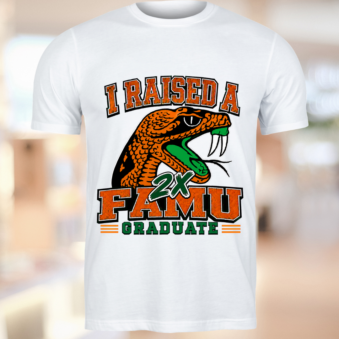 Proud Parent of a 2X FAMU Graduate Shirt