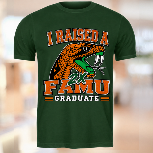 Proud Parent of a 2X FAMU Graduate Shirt