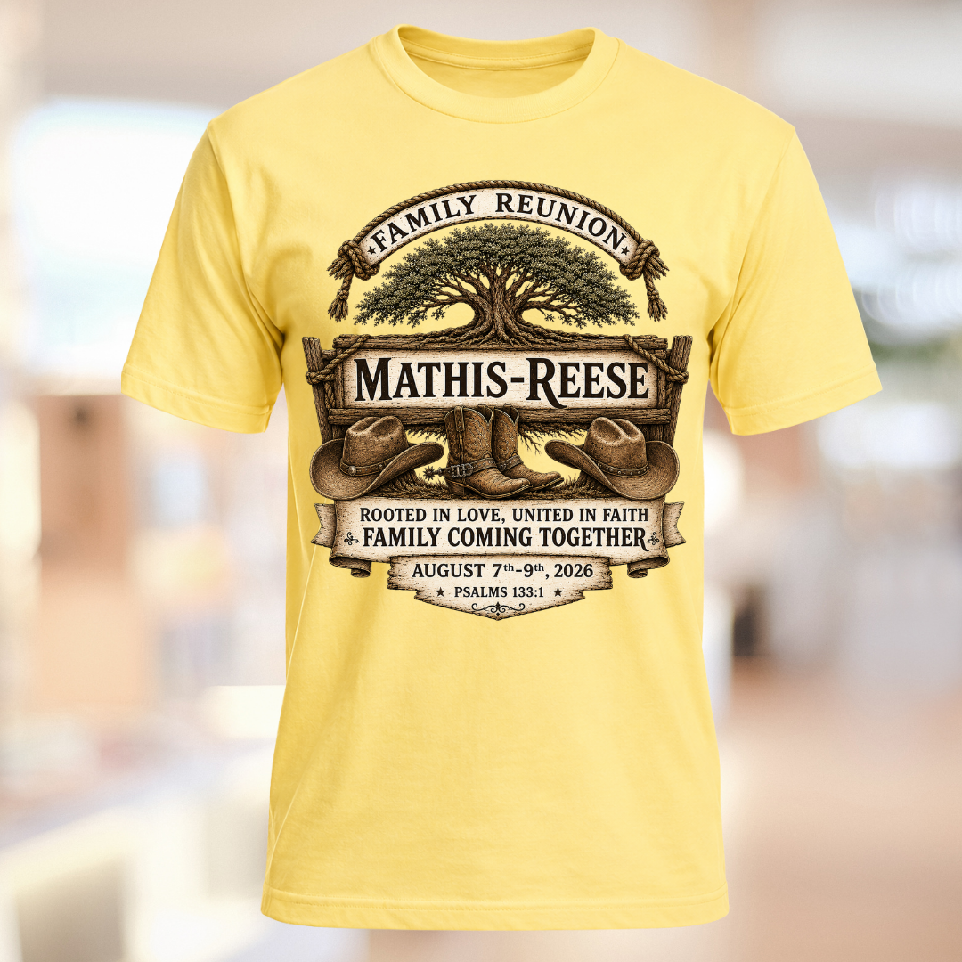 MATHIS-REESE FAMILY REUNION SHIRT