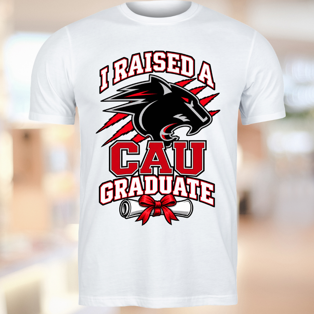 Raised a Panther – CAU Graduate Tee