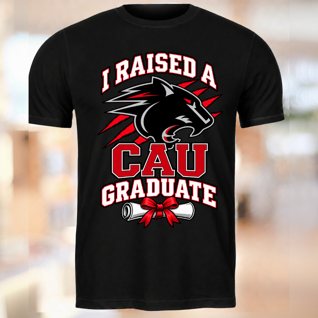 Raised a Panther – CAU Graduate Tee